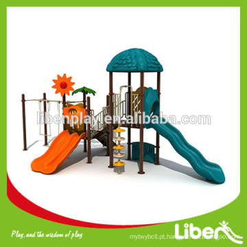 Parque de diversões Parque de diversões ao ar livre Equipamento Piscina de plástico Slide &amp; Swing